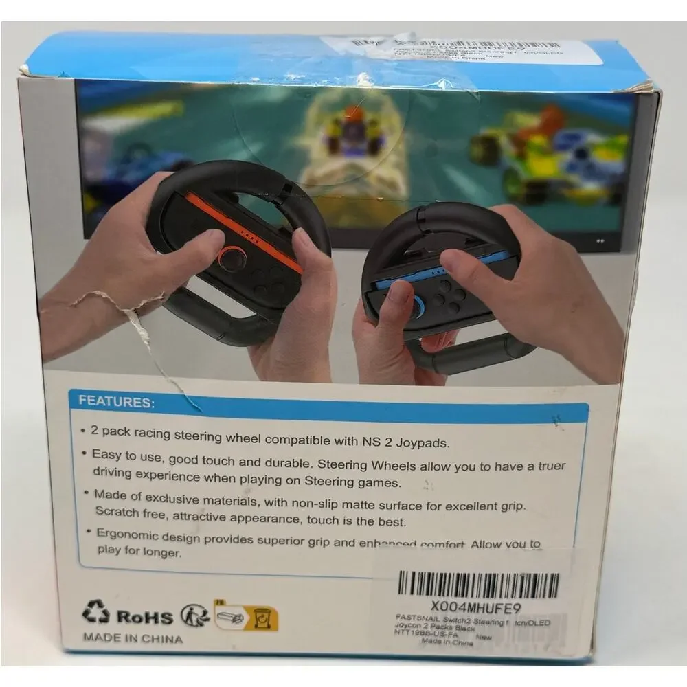 Steering wheel for N-S 2 Joypad For Nintendo Switch 2 Set of 2
